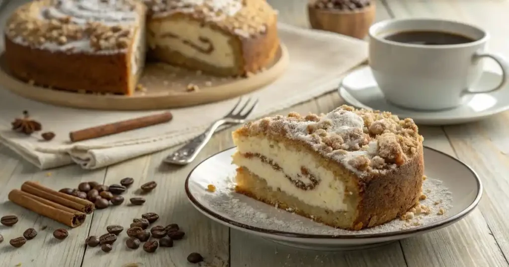 coffee cake with cream cheese