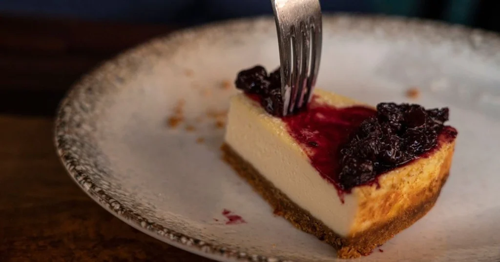 no bake cherry cheesecake