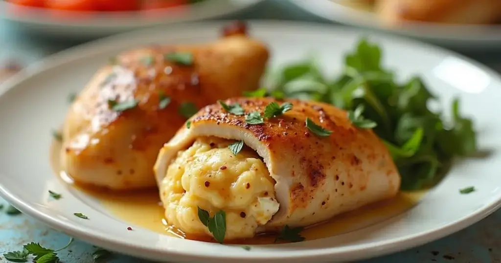 cream cheese stuffed chicken