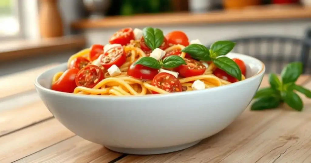 tomato boursin pasta