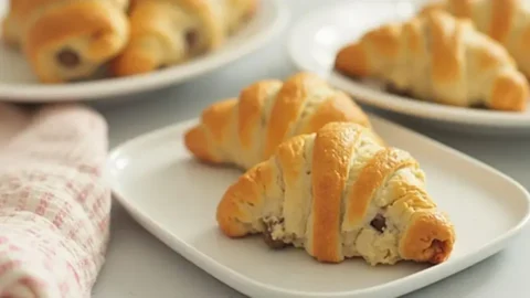 Sausage and Cream Cheese Crescents