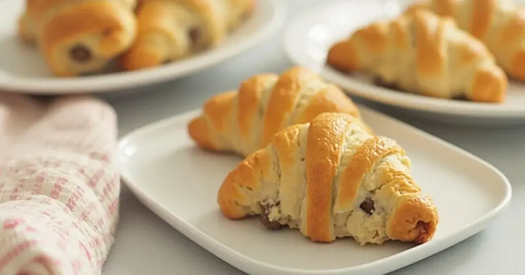 Sausage and Cream Cheese Crescents