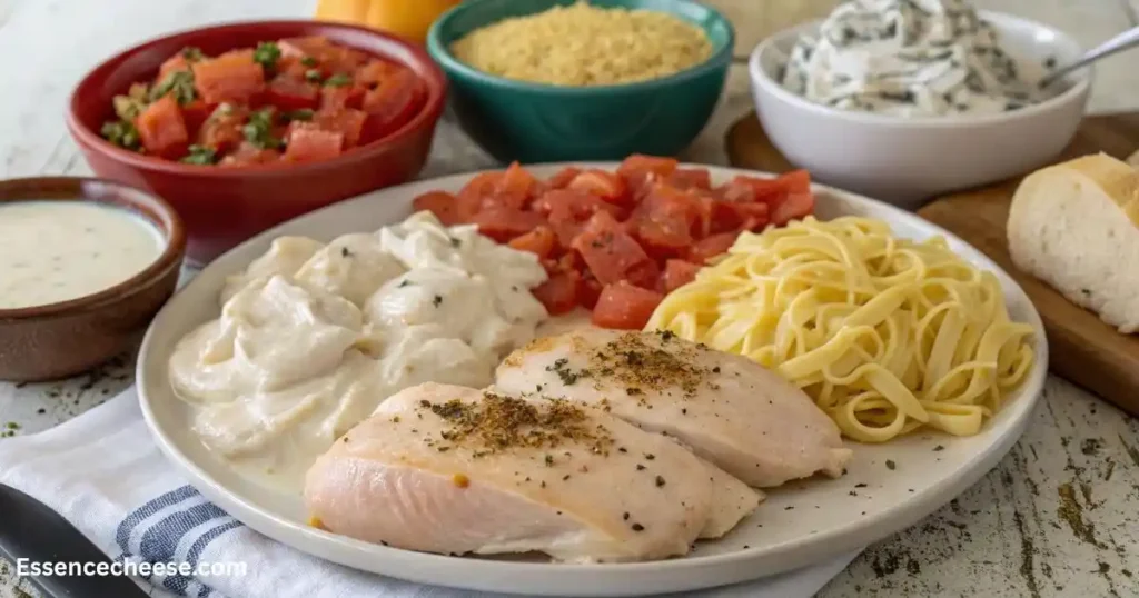 cream cheese chicken crock pot