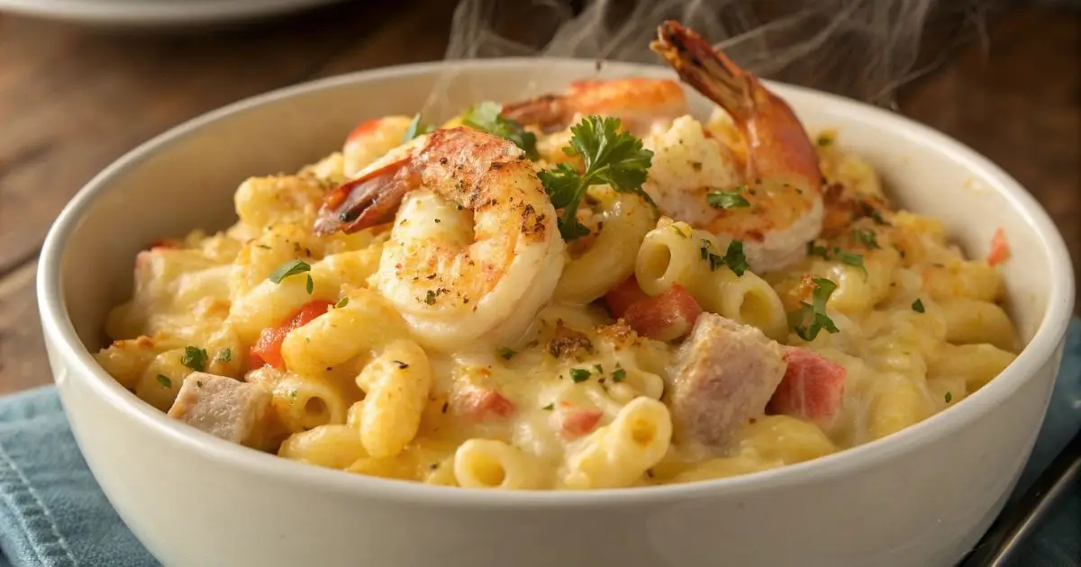 Seafood Macaroni and Cheese