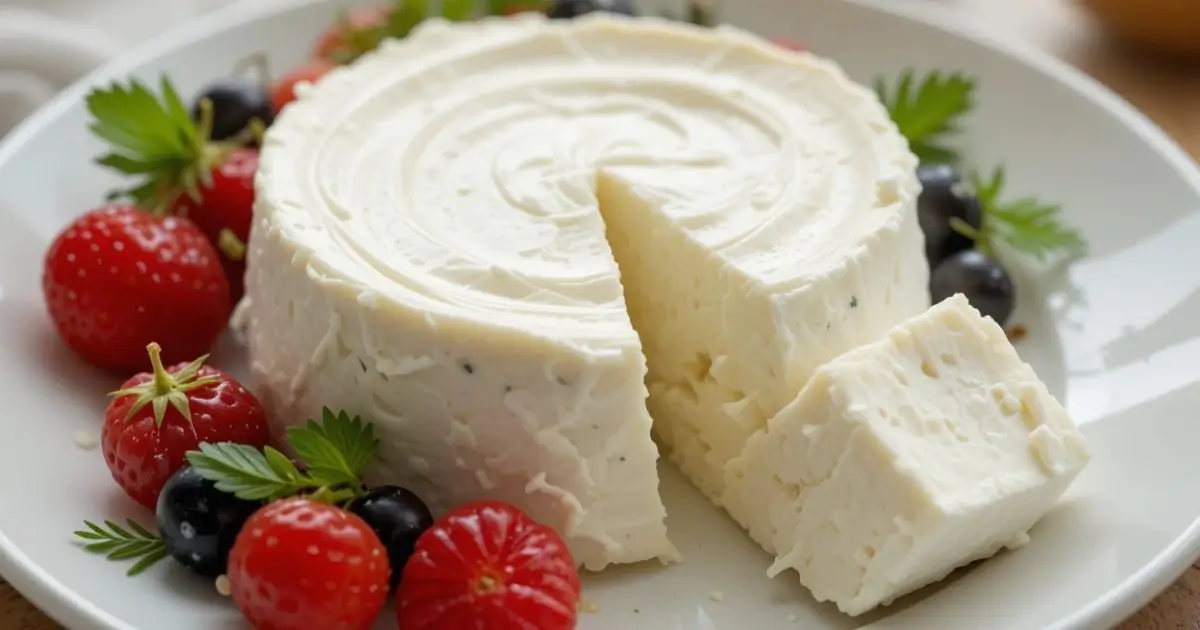 Greek cream cheese