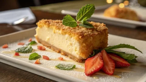 Tempura Cheesecake