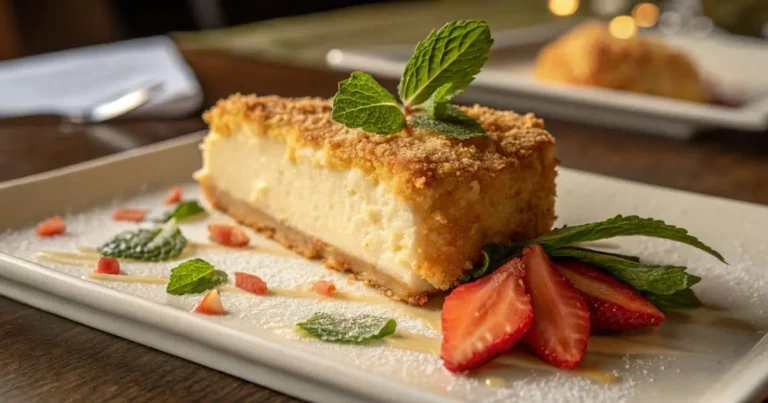 Tempura Cheesecake