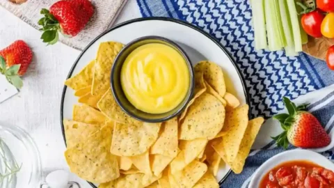 orange cottage cheese dip