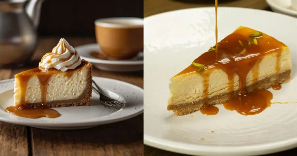 salted caramel cheesecake