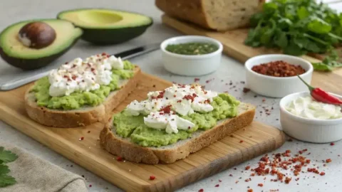 avocado cottage cheese bread