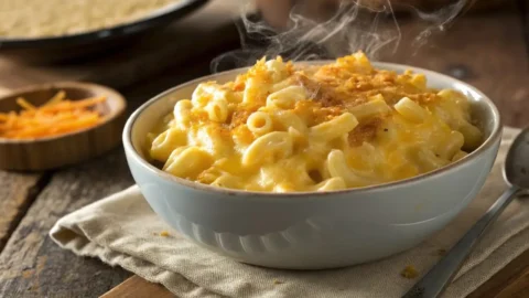 white cheddar mac and cheese Recipe