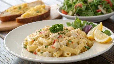 Crab Mac and Cheese