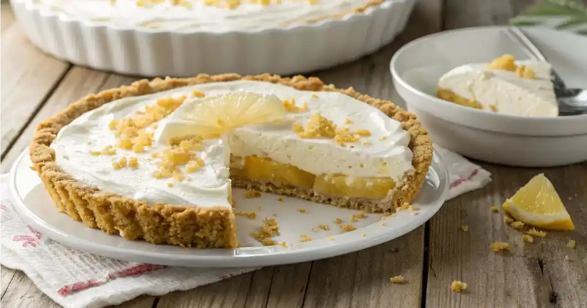 Pineapple Cream Cheese Pie