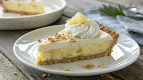 Pineapple Cream Cheese Pie