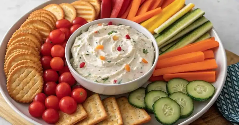 cream cheese veggie dip