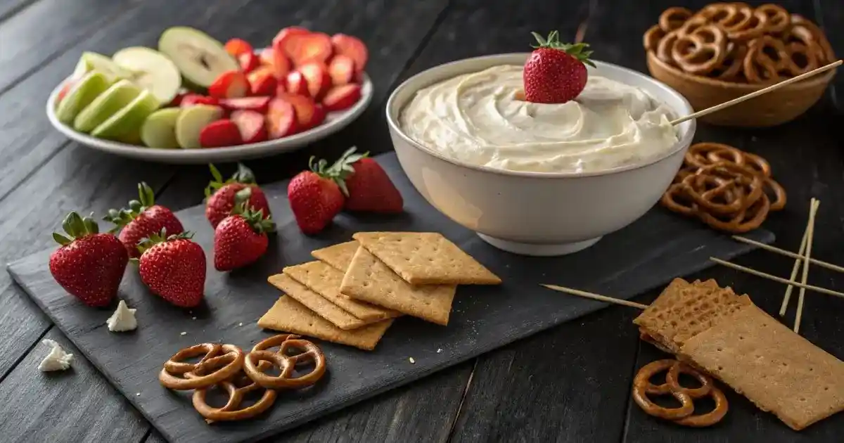 sweet cream cheese dip