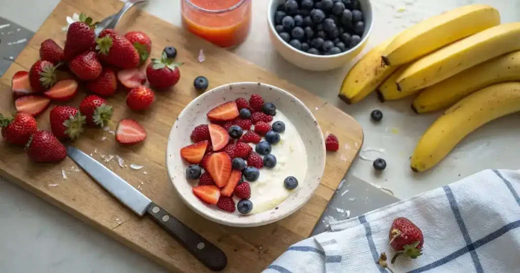 Cheesecake Fruit Salad