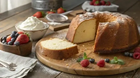 Cream Cheese Pound Cake
