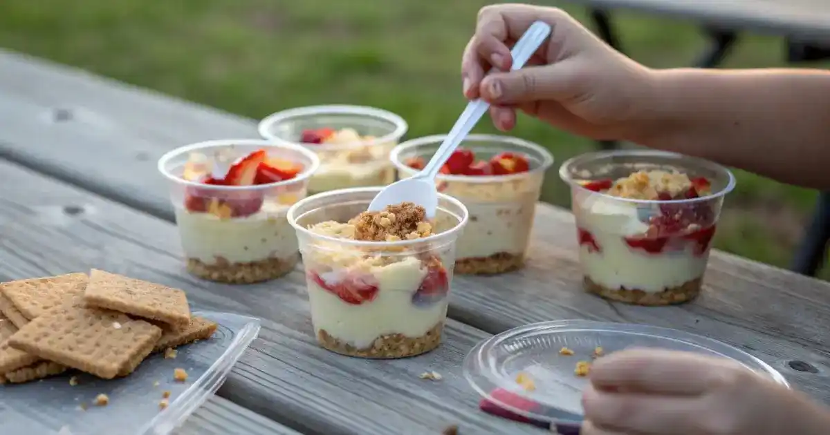 Strawberry Banana Cheesecake Salad