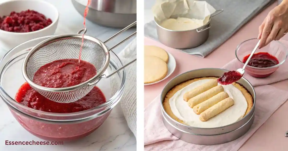 lemon raspberry cheesecake