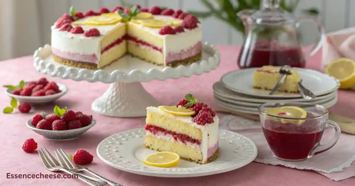 lemon raspberry cheesecake recipe